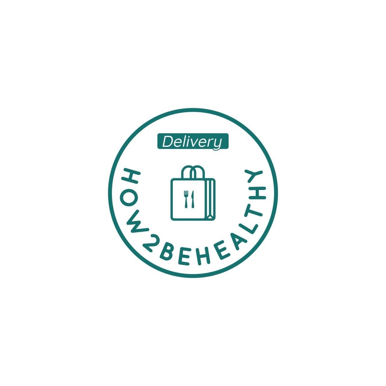 ow2BeHealthy Logo – Hoofdversie | Fris en eigentijds ontwerp Logo ontwerp voor How 2 Be Healthy met frisse en natuurlijke stijl