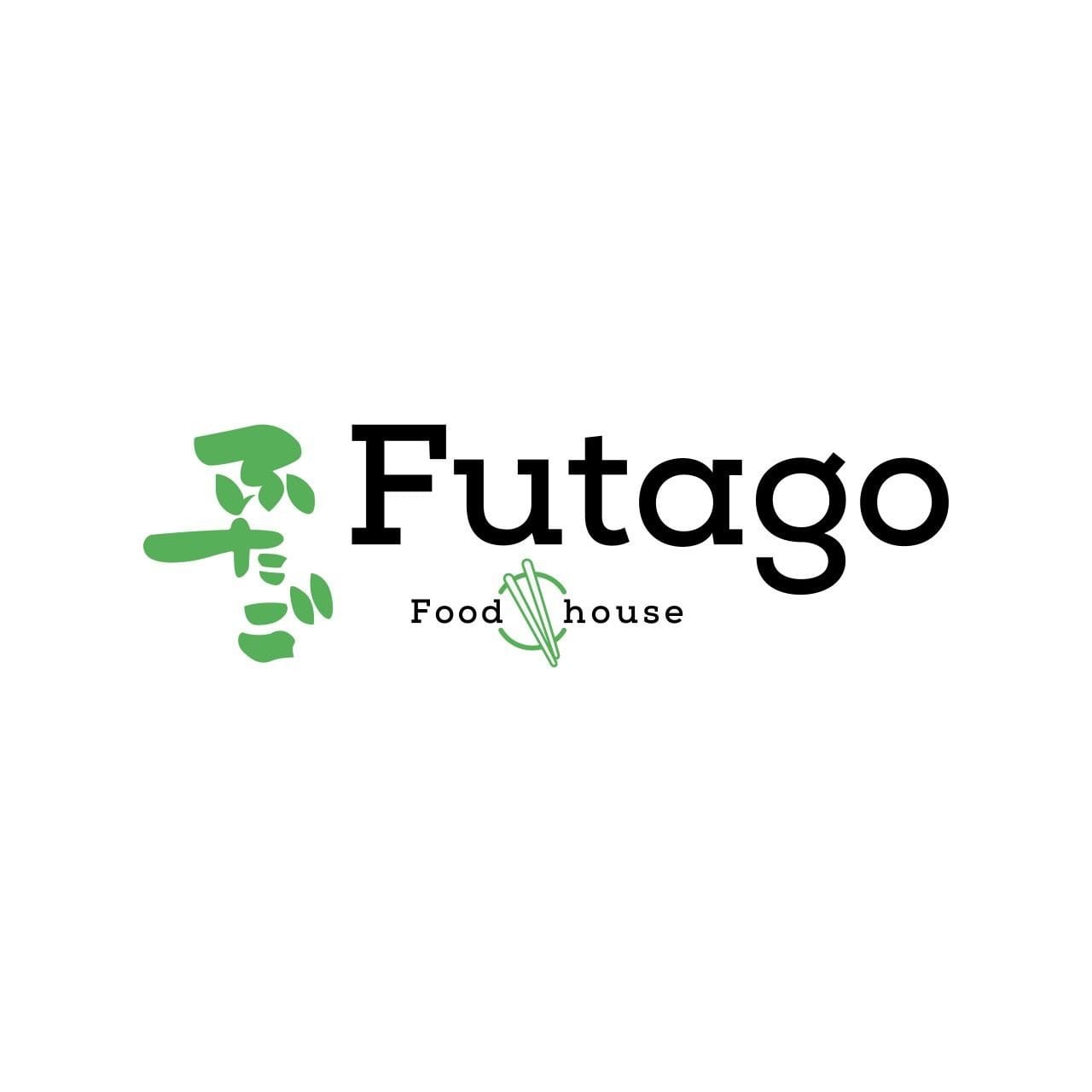 Japans geïnspireerd logo Futago Uniek Japans geïnspireerd logo voor Futago, dat kwaliteit en gemak combineert in de bezorgmarkt